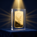 The Liberty Bar in sealed acrylic display capsule